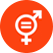 Icono de los ODS representativo de Gender equality