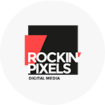 Logotipo de Rockin'Pixels